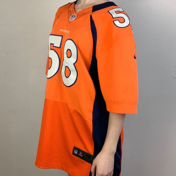 48/S - Denver Broncos Von Miller 58 Jersey - Picture 2 of 5